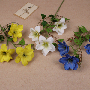 Flores Artificiales de Hierba de Pampas Hechas a Mano, Duraderas, para Decoración Floral del Hogar, Sala de Estar, Mesa de Comedor, Bodas, de Seda - Product Image 3