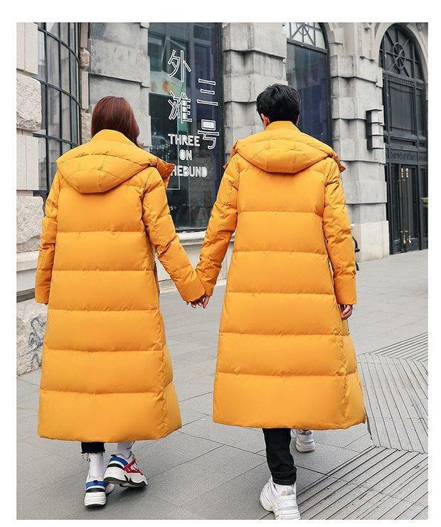 ジャケット・アウター Th products LONG PADDED COAT Womens Winter Mid-Length Down Jacket Thickened Warm Long