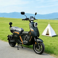 Moto électrique tout-terrain 1500W haute vitesse U2 U7, batterie LiFePO4, scooter/vélo pour adulte