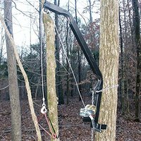 JH-Mech Facile à utiliser Durabilité et solidité bien conçues Attelage de levage à cerf compact et transportable