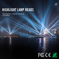 Éclairage de scène professionnel étanche pour extérieur IP67 450W 480W 580W, projecteurs à tête mobile DMX512, faisceau lumineux pour concerts et événements sportifs