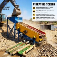 Crible vibrant 200tph pour l'Afrique, idéal pour les sites miniers de petite et moyenne taille, le criblage humide et sec des minerais alluvionnaires, du sable et du gravier