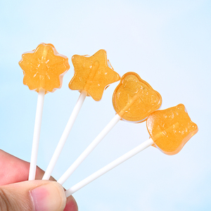 Bonbons durs aux herbes naturelles, certifiés Halal, OEM ODM, pour collations quotidiennes, saveur fruitée, chèvrefeuille, pomelo, orange, sucettes en sachet, fabricant chinois - Product Image 3