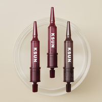 Couleur personnalisée Offres Spéciales rose Ampoule 4ml PP sérum bouteille ampoule en plastique pour liquide