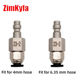 ชุดข้อต่อแบบปลดเร็ว HPA (US) 23-2 สำหรับท่อขนาด 4 มม. (5/32") / 6.35 มม. (1/4") OD บรรจุในกล่องกระดาษ - Product Image 2