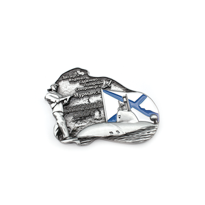 Vintage ruso <span class=keywords><strong>Kursk</strong></span> Marina monumento nevera imán metal recuerdo para pedidos a granel - Product Image 6