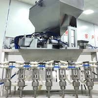 Machine d'emballage de bâtonnets de viande fraîche pour chats, machine de remplissage de sachets de nourriture pour animaux de compagnie, bâtonnets nutritifs pour chats, sachet de nourriture pour chats, machine d'emballage de pâte de viande