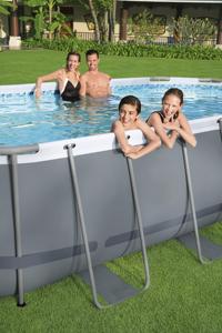 Set de <span class=keywords><strong>Piscina</strong></span> Ovalada Desmontable <span class=keywords><strong>Bestway</strong></span> 56620 <span class=keywords><strong>Power</strong></span> <span class=keywords><strong>Steel</strong></span> 4.27 m X 2.50 m X 1.00 m - Product Image 4