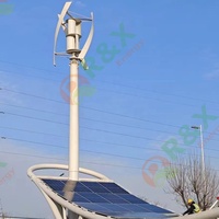 Générateur éolien hybride à prix d'usine abordable pour usage domestique 5KW 10KW 15KW 20KW 30KW 50KW avec panneaux solaires