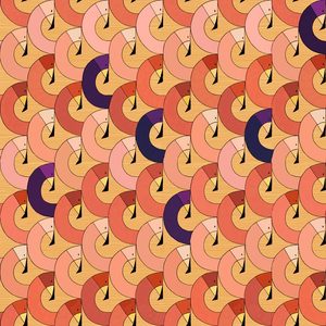 Sofia Franciosini Set di 2 Portautensili Flamingo, Realizzati a Mano e Cuciti a Mano, Poggiacucchiaio e Clip per Pentole - Product Image 1