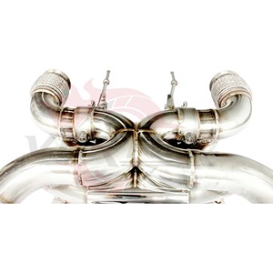 Vortex High Performance Stainless Exhaust for McLaren 720S Twin Turbo V8 Valve Controlled Piping <b>Kit</b> - Product Image 6