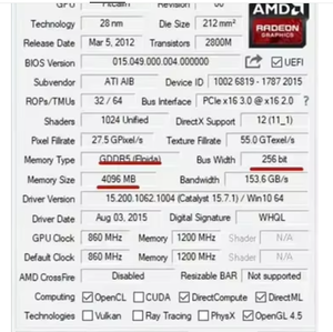 Ad alta definizione di gioco RX580 8Gb 2048sp scheda grafica ventola di raffreddamento per Computer Desktop Gaming GPU RX 580 8GB - Product Image 6