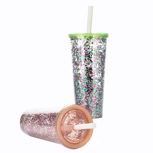 Tasse à boisson Logo <span class=keywords><strong>personnalisé</strong></span>, <span class=keywords><strong>gobelet</strong></span> en plastique Double paroi réutilisable, avec couvercles et pailles, de 16oz, 22oz, 24oz, 2021, nouveauté - Product Image 6