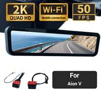 Caméra de recul numérique 2K Sinjet pour Aion V avec WiFi, écran complet 9,2 pouces, H10 Pro Mirror DashCam