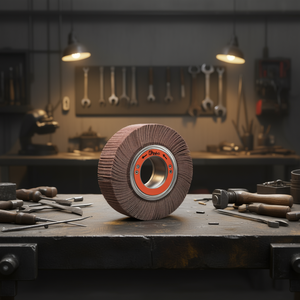 Disco Abrasivo de Tela Corundum Ttake de 250x30x100 mm con Orificio para Pulir - Product Image 3