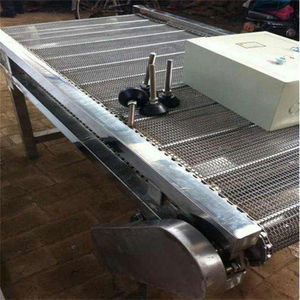 Özelleştirilmiş otomatik üretim hattı sprey soğutma fanı hava kurutma sterilizasyon hızlı donma tünel örgü kemer zincirli konveyör - Product Image 3