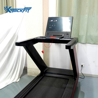 Tapis roulant commercial de haute qualité avec écran tactile, équipement de fitness cardio pour salle de sport commerciale