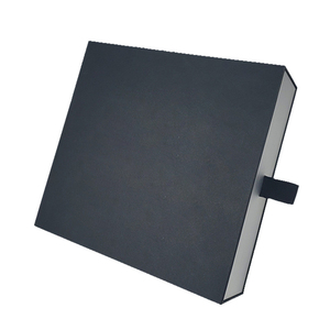 Wholesale Luxury Rigid Cardboard Slide Drawer Paper <b>Box</b> with UV Coating and Embossing Customizable Design for Jewels Packing - Product Image 3