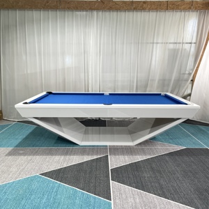 Table de billard haut de gamme la plus populaire, personnalisable, pour intérieur et extérieur, table de billard moderne de luxe en bois massif avec plateau en <span class=keywords><strong>ardoise</strong></span> et tiroir - Product Image 2