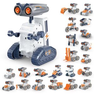 Ept 21 in-<span class=keywords><strong>1</strong></span> năng lượng mặt trời <span class=keywords><strong>Robot</strong></span> xây dựng STEM Đồ chơi giáo dục đồ chơi pin năng lượng mặt trời Powered STEM xây dựng đồ chơi Set với 210 cái - Product Image 2
