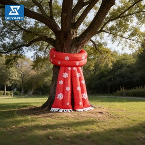 Écharpe géante lumineuse gonflable en forme <span class=keywords><strong>d</strong></span>'arbre pour la <span class=keywords><strong>d</strong></span>écoration publicitaire des paysages de Noël et des vacances <span class=keywords><strong>d</strong></span>'<span class=keywords><strong>hiver</strong></span> - Product Image 6