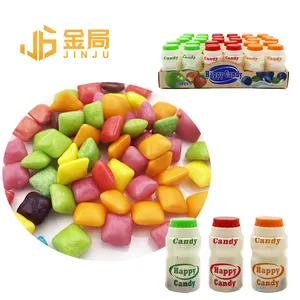 중국 공장 도매 사용자 정의 큐브 모양 파삭 파삭 한 하드 츄껌