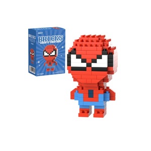 Figuras Miniatura de Personajes de <span class=keywords><strong>Anime</strong></span> en Oferta, Bloques de Construcción de Micropartículas de Diamante, Modelo de Dibujos Animados, Juguetes de Ladrillos para Armar - Product Image 4