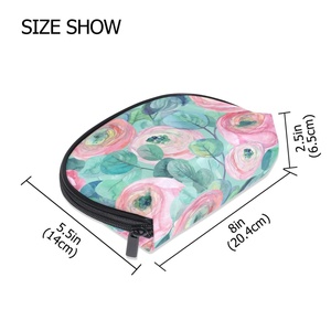 Wholesale Custom Portable Polyester Cosmetic <b>Makeup</b> Bag <b>Case</b> Travel Washing Bag for Girls - Product Image 4