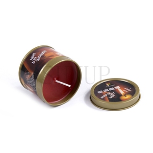 Caja Personalizada Gratis - Juegos Eróticos para Adultos BDSM, Vela Erótica de Cera Caliente, <span class=keywords><strong>Velas</strong></span> de Masaje de Baja Temperatura con Lata Metálica - Product Image 1