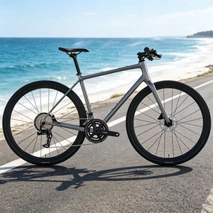 700C Aluminum Gravel Bike Flat Mount Hydraulic Disc Brake 12 Speed Carbon Fork Lightweight <strong>10</strong> 3KG Urban Commuter Bicycle - Product Image 5