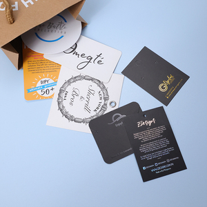 Tùy Chỉnh Giấy Bookmark Với In Logo Cho Lời Chào Sinh Nhật Cảm Ơn Thẻ Kinh Doanh Sử Dụng Cảm Ơn Bạn Thẻ Quà Tặng - Product Image 3