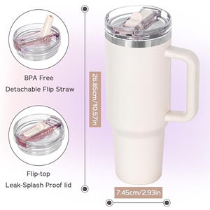 Amaze StanLCupベストセラー1:1オリジナル40オンスハンドルクラシック有名ブランド屋外H2.0カップ温水ギフトカップ用 - Product Image 3