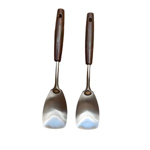 Retro Mini Shovel Stainless Steel Spatula Set 2 Pieces For Cooking Utensils - Product Image 5