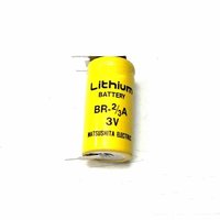 2 Buah/Lot BR-2/3A 3V BR17335 Paket Baterai Lithium Ion Kontrol Industri 1200MAh untuk Aplikasi PLC