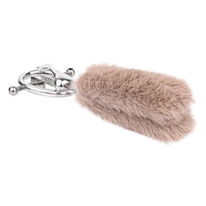 QKKQ fourrure queue mamelon pince avec chaîne <span class=keywords><strong>en</strong></span> <span class=keywords><strong>peluche</strong></span> sein <span class=keywords><strong>Clitoris</strong></span> Clips mamelon stimulateurs BDSM Sex Toys pour femmes bijoux de corps - Product Image 3