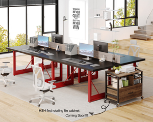 <span class=keywords><strong>Bureau</strong></span> de jeu PC de style industriel moderne pieds rouges en fer <span class=keywords><strong>noir</strong></span> finition bois Table de <span class=keywords><strong>bureau</strong></span> à domicile de direction <span class=keywords><strong>bureau</strong></span> d'étude simple - Product Image 5