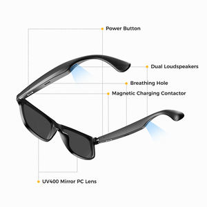 OEM ブルーライトカット サイクルサングラス 昼夜兼用 サイクリング ミュージックスピーカー ワイヤレスBTグラス スマートサングラス スマートグラス - Product Image 3