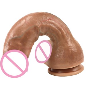 Süper gerçek cilt silikon büyük yapay Penis gerçekçi vantuz horoz erkek yapay kauçuk Penis Dick seks oyuncakları kadınlar için vajinal - Product Image 3