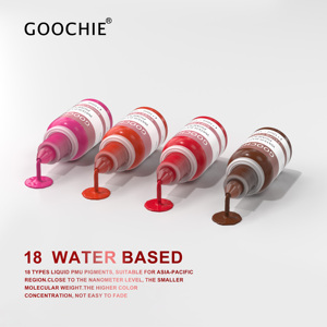 GOOCHIE 10ml tatuaje Microblading <span class=keywords><strong>pintura</strong></span> tinta pigmento para maquillaje semipermanente <span class=keywords><strong>cejas</strong></span> labios tinte consumibles - Product Image 1