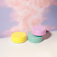 Boîte en fer blanc cylindrique Cannacoast de qualité alimentaire, à l'épreuve des enfants, hermétique, recyclable, pour chewing-gum et chocolat