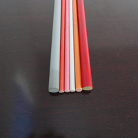 Tige conique en fibre de verre de haute qualité, poteau conique en PRV, tube creux en fibre de verre PRV