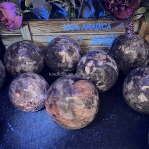 เมจิกธรรมชาติคริสตัลบําบัดทรงกลมดอกพลัมเรืองแสงสําหรับตกแต่งบ้าน - Product Image 6