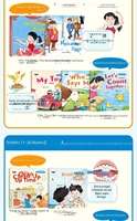 20 volumes de livres d'images anglais anciens pour enfants de 3 à 6 ans, histoires d'anglais pour la maternelle et contes pour le coucher