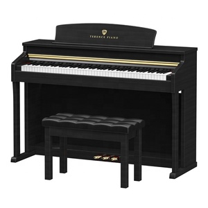Terence E50 Piano digital 88 teclas martillo ponderado acción <span class=keywords><strong>teclado</strong></span> abatible vertical y tres pedales - Product Image 1