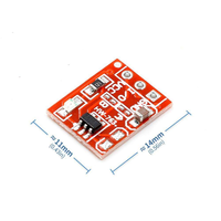 Module de clé à capteur tactile TTP223, interrupteur capacitif à bouton-poussoir autobloquant, transformation monocanal
