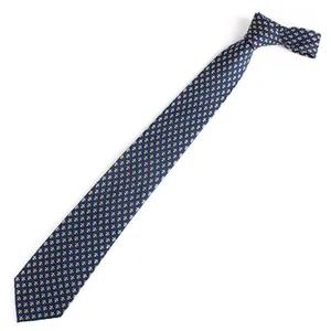 Aksesori setelan MOQ rendah dasi sutra murni kualitas tinggi dasi cetak Digital desain kustom untuk pria dengan tanda tangan pelanggan