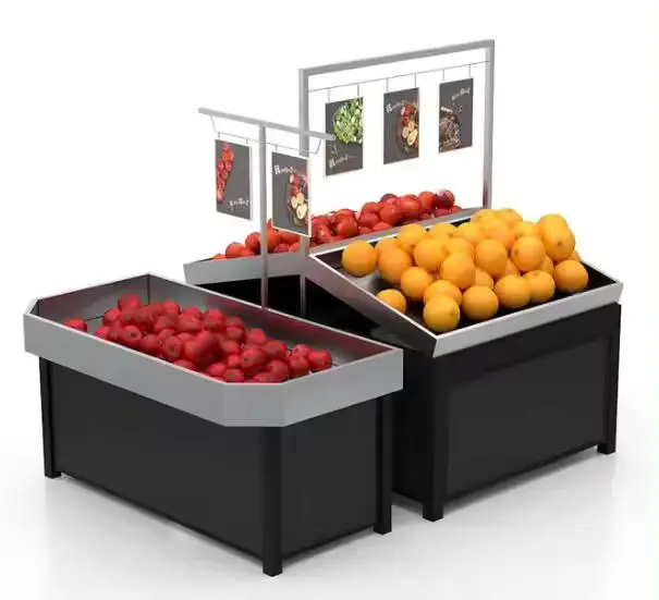 Customized Wholesale GuanRiver supermarket shelves supermarket shelf display fruit