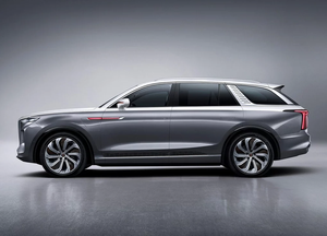 Hongqi EHS9-coche SUV grande de energía eléctrica pura, 5 ruedas, 6 asientos, coches eléctricos de segunda mano, 460KM, disponible - Product Image 5