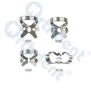 58 taglie dentarie morsetti per dighe in gomma endodontico restorativo supporto per telaio per molare teethsteel materiali orali - Product Image 3