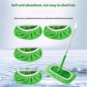 Funda <span class=keywords><strong>de</strong></span> Repuesto para Mopa Ecológica y Duradera, Paño Suave y Altamente Absorbente, Accesorio <span class=keywords><strong>de</strong></span> Mopa Flexible <span class=keywords><strong>de</strong></span> 360° para <span class=keywords><strong>Personas</strong></span> con Poco Tiempo - Product Image 6